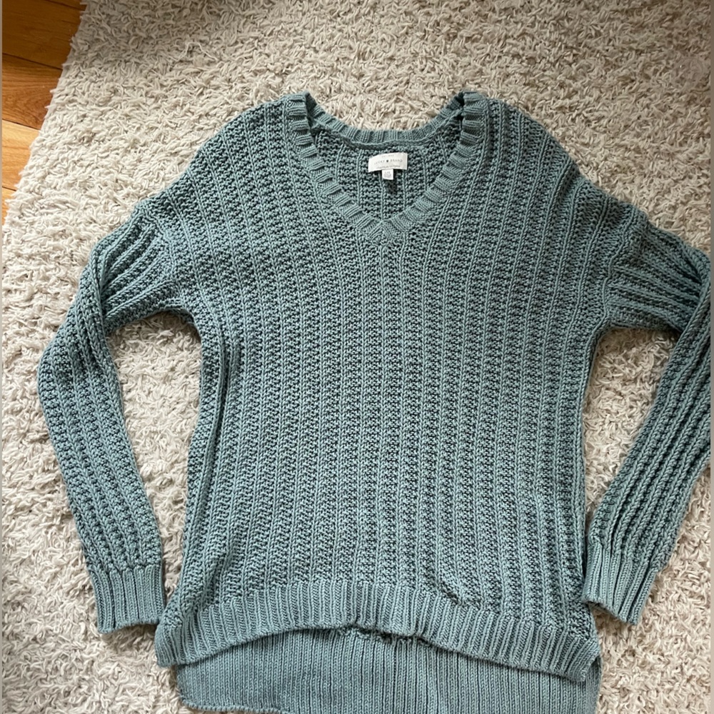 Blue Lucky Brand Sweater - Picture 4 of 4
